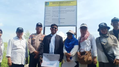 Sinergi Bhabinkamtibmas dan Pemda Lobar Wujudkan Ketahanan Pangan Desa