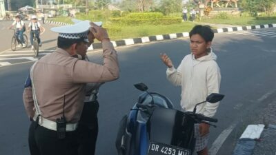 Jamin Kamseltibcarlantas, Sat Lantas Lobar Fokus Gatur Pagi dan Penindakan