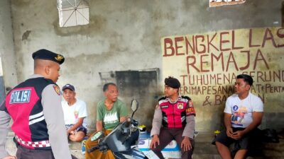 Patroli Dialogis Polres Lobar Sasar Warga, Tekan Angka Kriminalitas