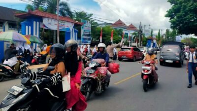 Komitmen Polri: Polsek Gerung Hadir di Titik Padat Lalu Lintas
