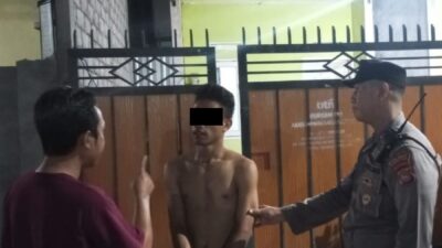Ganggu Kamtibmas, Pemuda Mabuk di Perumahan Terong Tawah Dibawa ke Polsek Labuapi