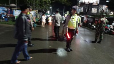 Pengamanan Malam Takbiran di Pelabuhan Lembar Berjalan Kondusif