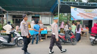Polsek Kuripan Kawal Ngabuburit, Lalu Lintas Lancar