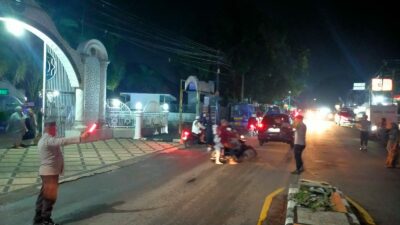 Pengamanan Tarawih di Lombok Barat, Polisi Bertindak Cepat