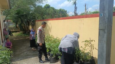 Dukung Pangan Nasional, Polisi Aktif Dampingi Petani Desa