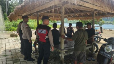 Jaga Kamtibmas, Polsek Sekotong Intensifkan Patroli Dialogis