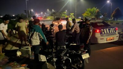 Antisipasi Balap Liar dan Kejahatan, Patroli Polres Lombok Barat Ditingkatkan