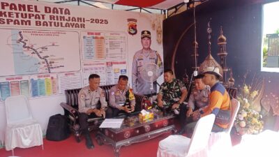 Polda NTB Pantau Pospam Batulayar, Waspada dan Disiplin Ditekankan