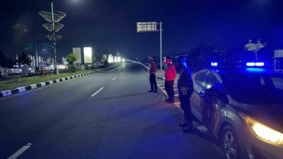 Patroli Blue Light Polsek Kediri Jaga Keamanan Jalan Umum BIL, Cegah Kriminalitas dan Balap Liar