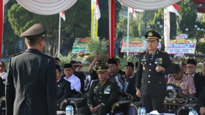 Polres Lombok Barat Gaungkan Astacita dalam Peringatan Hari Bhayangkara