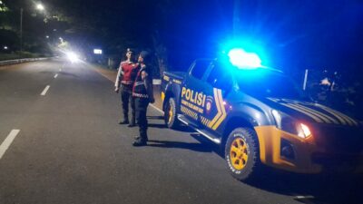 Polres Lombok Barat Rutin Gelar Patroli Preventif di Bypass Bandara Lombok