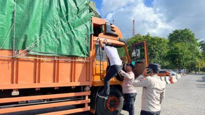 Polsek Kawasan Pelabuhan Lembar Jaga Kelancaran Arus Logistik dari Surabaya