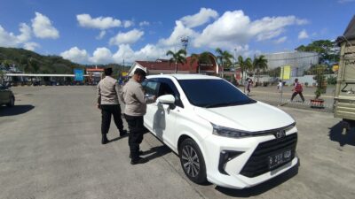 Polsek Lembar Pastikan Keamanan Penyeberangan, Fokus Cegah Barang Terlarang